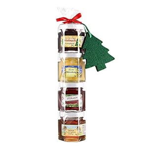 Puntzelhof Allgäuer Delikatessen Geschenkset Weihnachten – Glühweinfruchtaufstrich, Weihnachtsfruchtaufstrich und 2x…