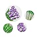 FLOWER Wholesale Tulip Latex Real Touch for Wedding Bouquet KC456 (Purple, 10pcs)
