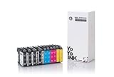 YoYoInk 10 Pack Compatible Ink Cartridges Replacement for Brother LC-107 & LC-105 XXL High Yield (4 Black, 2 Cyan, 2 Magenta, 2 Yellow) - With Ink Level Display Indicator