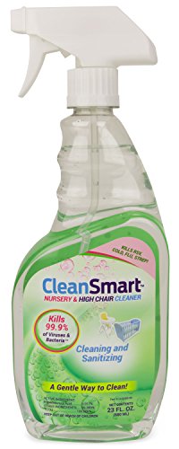 CleanSmart Nursery & High Chair Cleaner, Hypochlorous Acid, 23 oz (2 pack)