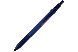 rOtring 2159367 Rottling Multifunction Pen 600 Iron Blue 3 in 1 Ballpoint Pen 2 Colors (Red & Black) & Mechanical Pencils in Gift Box