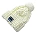 Winkeyes Outdoor Sports Bluetooth cap Music Hat Headphone Beanie Lovely Answer Phone Hat (white)