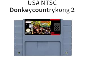 Donkey Country Kong 1 2 3 Competition RPG Game for SNES 16 Bit-USA DKC 2