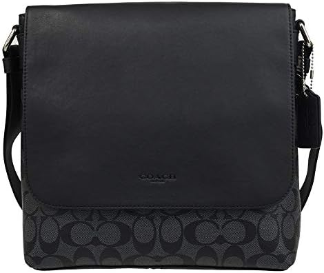 charles small messenger in signature leather