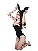 Yipost Women's Bunny Girl Costume Cosplay Dress, One size
