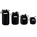 Ohuhu [Set of 4] Neoprene Lens Pouch Bag for Sony Canon Nikon Panasonic