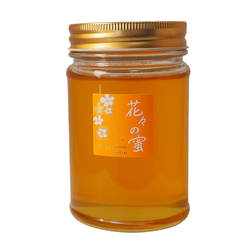 花々の蜜 ハチミツ はちみつ 国産 蜂蜜 ありみつや 自宅用・ギフト 非加熱 無添加 天然 (400ｇ, 花々の蜜) の商品画像