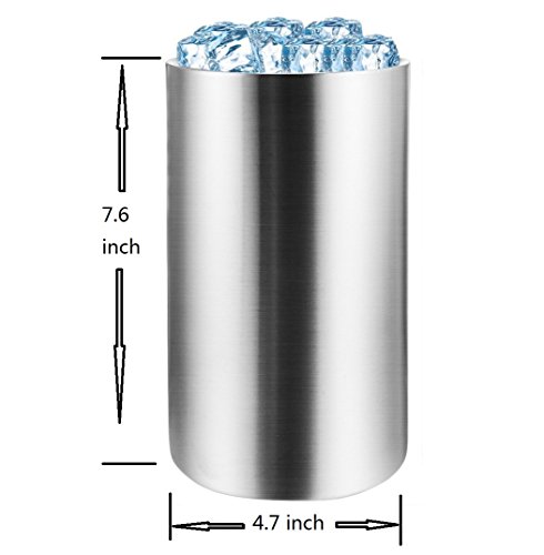 3 Chiller+Bucket+Stainless+Insulated+Champagne