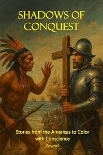 Livro Shadows of Conquest : Stories from the Americas to Color with Conscience - Volume 1