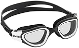 OMID Leakproof Swim Goggles - No Leaking Anti-fog Swimming Goggles Lens with Excellent Visibility and Adjustable Strap (Chear/Mirrored Optional)