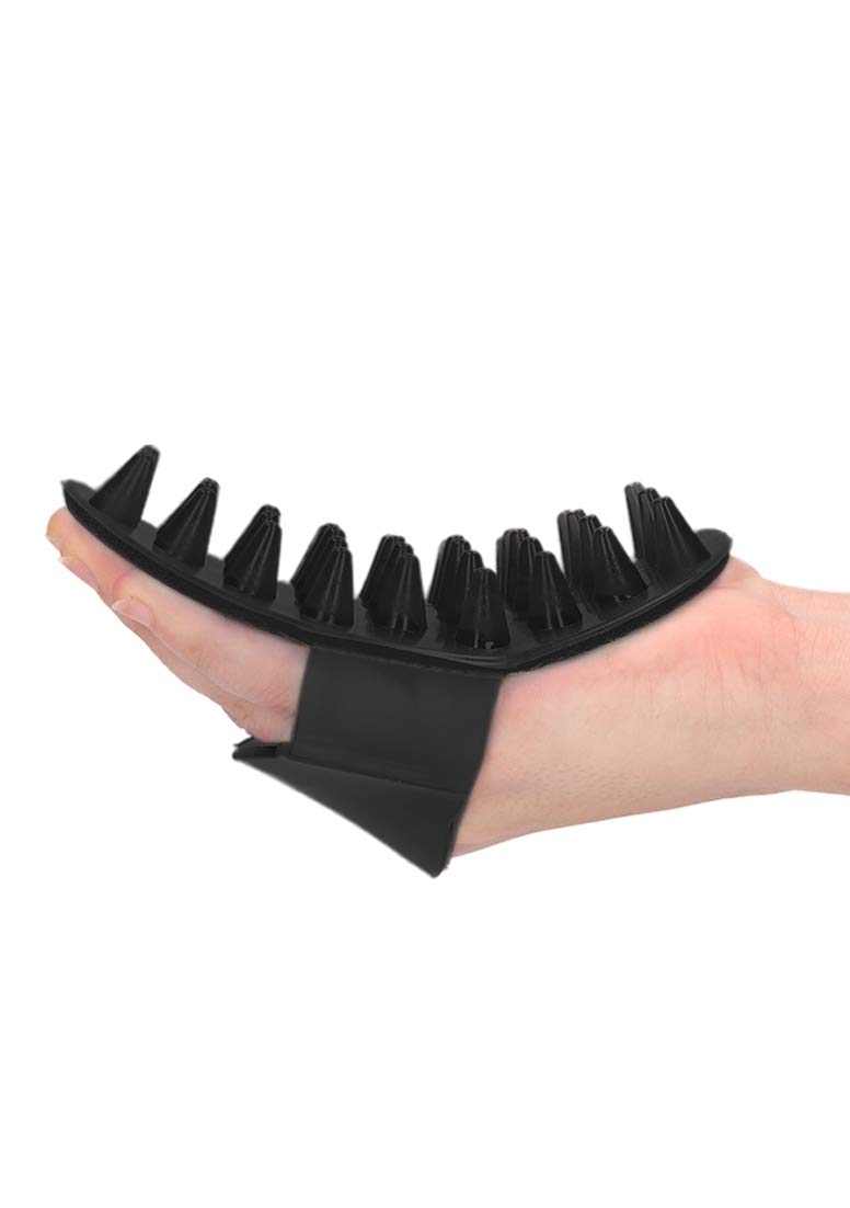 Touché Massage Spikes Spanking and Teasing Couples and Women Sex Toys, Black