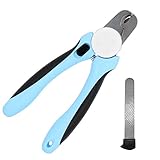 Dog Cat Nail Clippers Trimmer - Professional Pet Nails Clipper Stainless Steel Cutter With Free Nail File Heavy Duty For Small Medium and Large Dogs And Cats