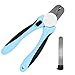 Dog Cat Nail Clippers Trimmer - Professional Pet Nails Clipper Stainless Steel Cutter With Free Nail File Heavy Duty For Small Medium and Large Dogs And Cats