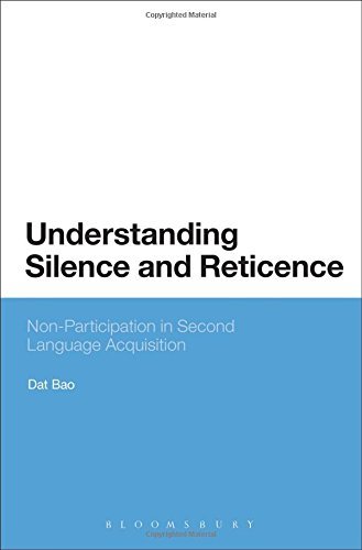Understanding Silence and Reticence: Ways of Participating in Second Language Acquisition