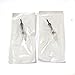 Tiikii Engraving Needles 1RL Sterilized Disposable Eyebrow Tattoo Needle for Nouveau Rotary Machine Gun 10PCS