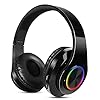 Wireless-Foldable-Headphones-Over-Ear-Bluetooth-50-Stereo-Wireless-Earpiece-Soft-Memory-Protein-Earmuffs-With-Micro-SDTF-Card-Slot-Microphone-35mm-Jack10-Hours-Playtime-Black Wireless Foldable Headphones, Over-Ear Bluetooth 5.0 Stereo Wireless Earpiece, Soft Memory-Protein Earmuffs, With Micro…