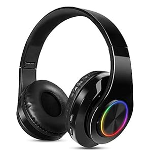Wireless-Foldable-Headphones-Over-Ear-Bluetooth-50-Stereo-Wireless-Earpiece-Soft-Memory-Protein-Earmuffs-With-Micro-SDTF-Card-Slot-Microphone-35mm-Jack10-Hours-Playtime-Black Wireless Foldable Headphones, Over-Ear Bluetooth 5.0 Stereo Wireless Earpiece, Soft Memory-Protein Earmuffs, With Micro…