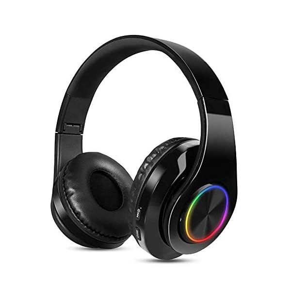 Wireless-Foldable-Headphones-Over-Ear-Bluetooth-50-Stereo-Wireless-Earpiece-Soft-Memory-Protein-Earmuffs-With-Micro-SDTF-Card-Slot-Microphone-35mm-Jack10-Hours-Playtime-Black Wireless Foldable Headphones, Over-Ear Bluetooth 5.0 Stereo Wireless Earpiece, Soft Memory-Protein Earmuffs, With Micro…