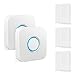Wireless Door Sensor Alarm Chime, BITIWEND Home Security Window Entry Alert With Operating Range 600 feet/52 Chimes For Home/Garage/Shop (3 Door Sensors & 2 Receiver)