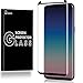 [BISEN] Samsung Galaxy S9 Plus Screen Protector Tempered Glass [3D Curved Full Coverage], Edge-to-Edge Full Screen Cover, Anti-Shock, Anti-Scratch, Lifetime Protection & Replacement