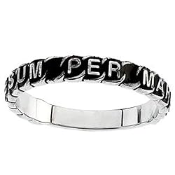 To Jesus Through Mary Total Consecration Ring in