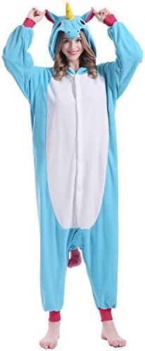 Beautygowns Unisex Cosplay Adult Animal Kigurumi Unicorn Cosplay Costume Pajamas