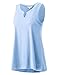 Regna X BOHO Women's Scoop & Halter Neck Basic Sheer Ultra Lightweight Sleeveless Tank Tops (5 styles available)
