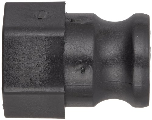 Banjo 75A1/2 Polypropylene Cam & Groove Fitting, 1/2" Male Adapter x NPT Female