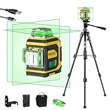 PREXISO Rechargeable 360° Self Leveling Green