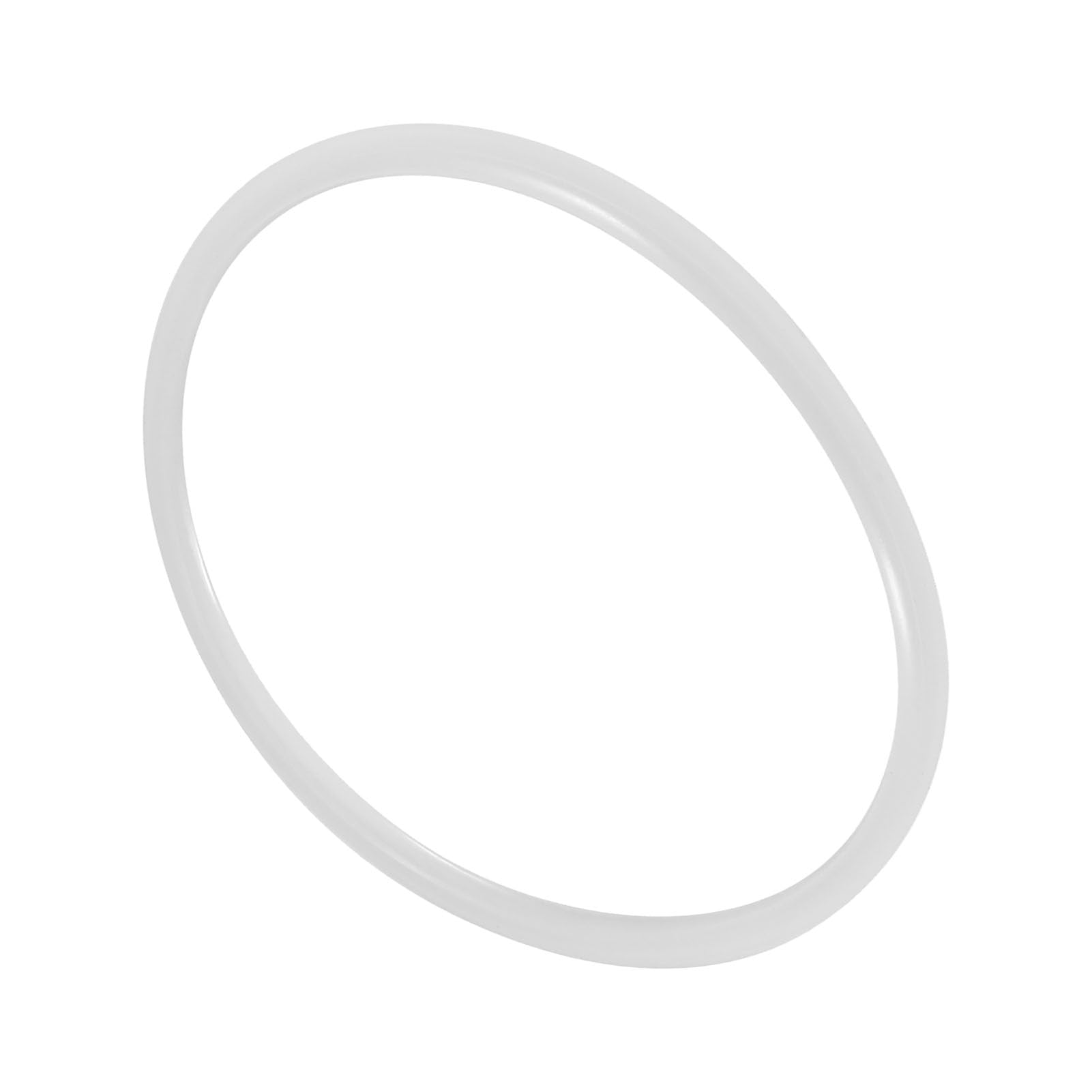 ciciglow Gasket Sealing Ring, 1 pcs Silicone Clear Gasket Replacement Cooker Parts Sealing for Pressure Cooker(Diameter 24CM)