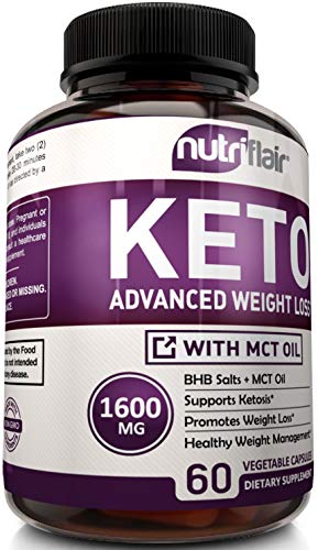Keto Diet Pills - 1600mg Advanced Weight Loss Ketosis ...