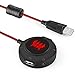 KOTION EACH External USB Stereo Sound Card, Noise Cancelling Headset Stereo Audio Adapter for PC Laptop Desktop Tablet PS4 Xbox One Windows Vista Mac IOS, Plug and play - No Drivers Needed