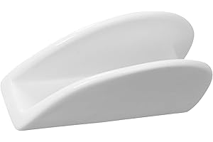 LIGIGWASH Ceramic Napkin Holder for Bathroom Napkin Storage Dispenser for Home Shop Use