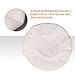 SPTA White Car Polisher Pad Bonnet Terry Cloth Pads Waxer/polishing Cover for Car Polisher Pack of 5Pcs (5''-6'')