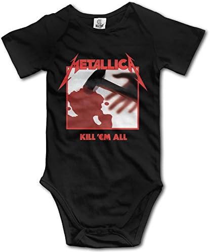 Funny Kill'Em All Studio Album Metallica Baby Onesie Infant Outfits
