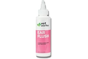 Vet Worthy Ear Flush for Cats (4 oz)