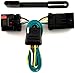 CURT 55381 Vehicle-Side Custom 4-Pin Trailer Wiring Harness, Fits Select Chrysler, Dodge, Jeep, Mitsubishi Vehicles with OEM Tow Package