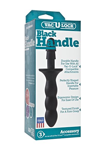 Doc Johnson Vac-U-Lock Black Handle | Pricepulse