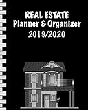Real Estate Planner & Organizer 2019/2020: Calendar & Notebook for Real Estate Agents I August 2019 by Sabsis Business-Planner