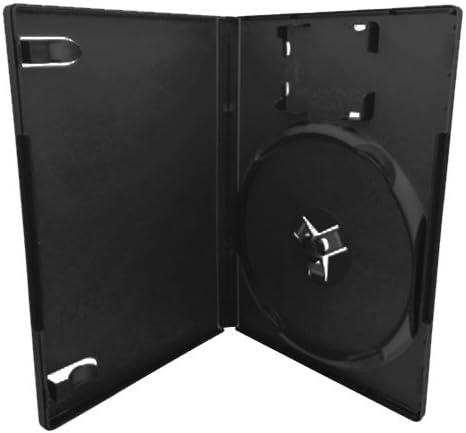 Mediaxpo Brand 100 Black Playstation 2 Replacement Cases 14mm