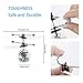 PTHTECHUS RC Flying Ball Kids Toys - Mini Infrared Induction Flying Helicopter Drone with Flashing LED Lights Rechargeable Games Toys Balls for Indoor/Outdoor Birthday Favor Boys Girls Adults