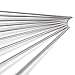 Perfect Grill BBQ Barbecue Skewers, Shish Kabob Sticks - 12-Inch, Stainless Steel Kebab - One Dozen (12-Pack)