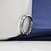 TIGRADE Titanium Rings 4MM 6MM 8MM 10MM Wedding Band in Comfort Fit Matte for Men Women Size 3-15,4mm, Size 10