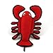 TUFFY - World's Tuffest Soft Dog Toy - Ocean Larry Lobster -Squeakers - Multiple Layers. Made Durable, Strong & Tough. Interactive Play (Tug, Toss & Fetch). Machine Washable & Floats.