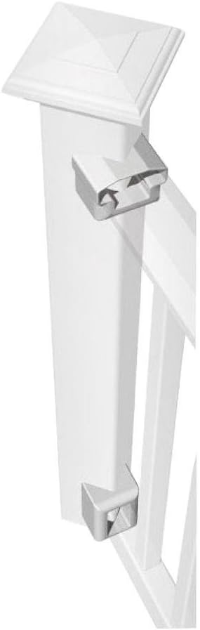 RDI White 45 Degree Level Mounting Bracket Kit - 1 Pair Original Rail