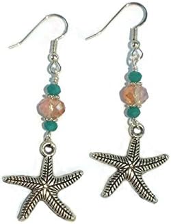DIY Bead Kit Starfish Crystal Dangle Earring Kit