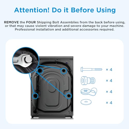 Midea 12KG Front Load Smart Washing Machine with Lunar Dial, 1400 RPM, 14 Programs, Fully Automatic Washer, Digital LED Display, BLDC Inverter, Steam Care, Wi-Fi Connectivity, Titanium MF200W120WBTGCC