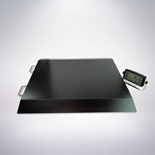 Heavy Duty Digital Portable Floor Wheelchair Scale, All-metal Contruction and Platform with Ramp Medical Electronic