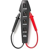 Circuit Tester- 110-460 Volts 4 Way Circuit Tester, Ideal for AC and CD- Multi Voltage Current Tester- Reinforced casing and test leads- By Katzco