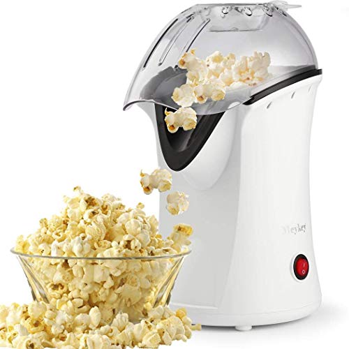 KGK Hot Air Popcorn Machine, 1200W Electric Popper Popcorn Maker with
